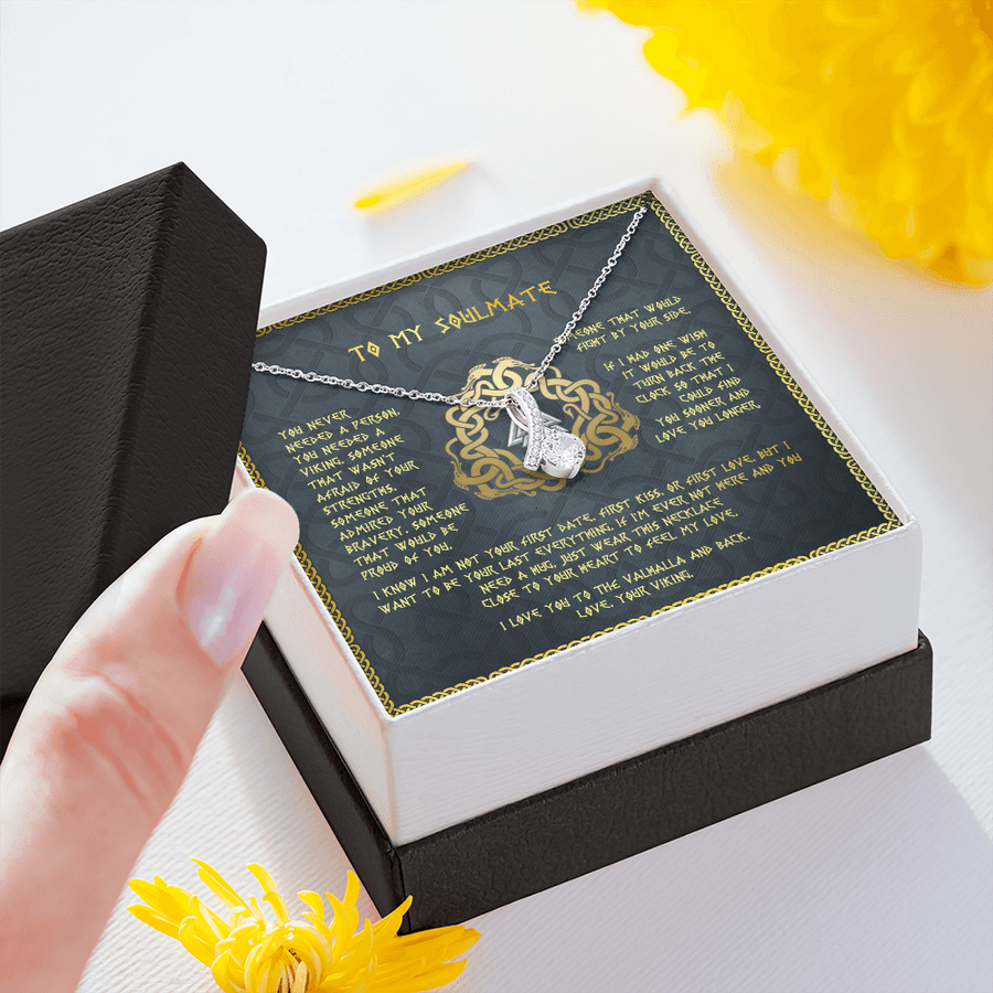 I love You To The Valhalla & Back Necklace