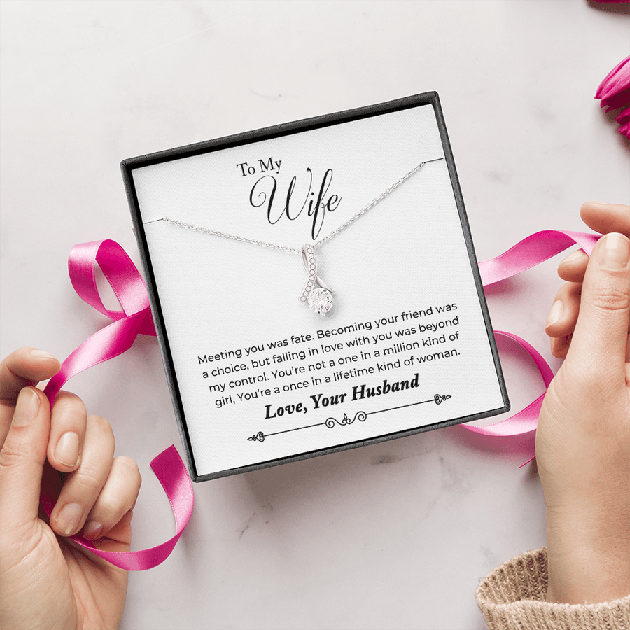 To Me Wife - Falling In Love With You Was Beyond My Control - Necklace