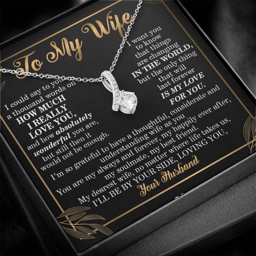 (WF004) Alluring Beauty Necklace // Gift For Wife