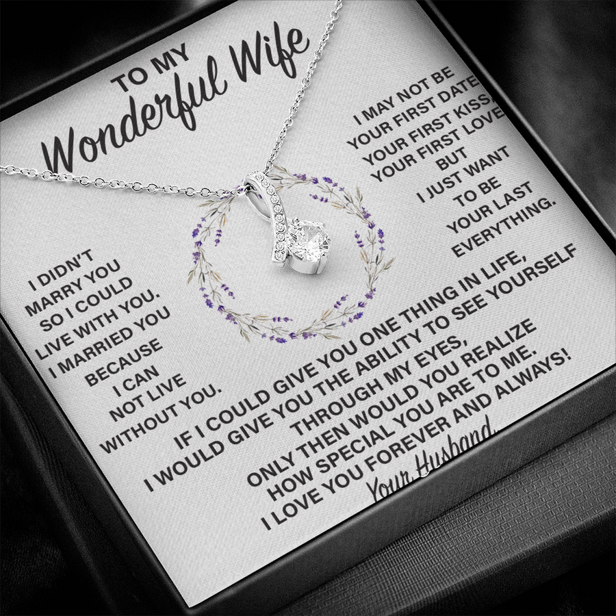 (WF007) Alluring Beauty Necklace // Gift For Wife