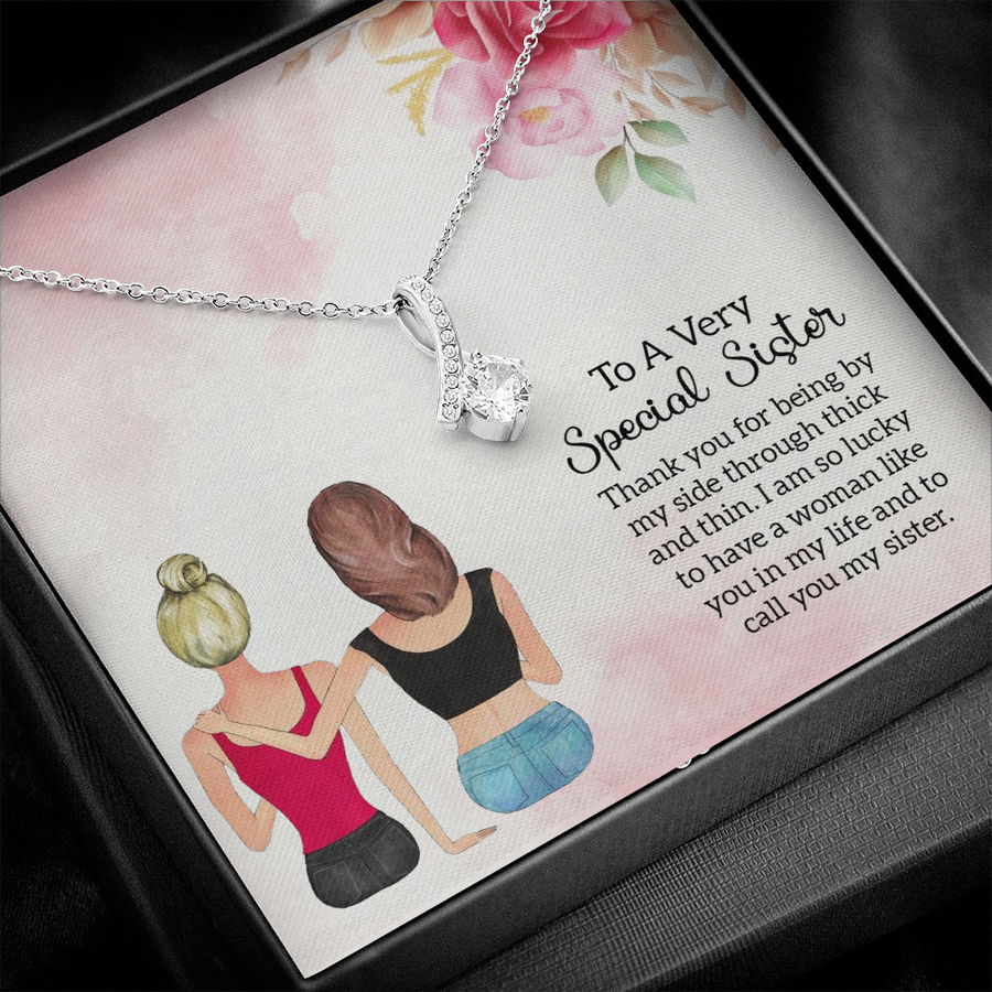 To A Very Special Sister Necklace
