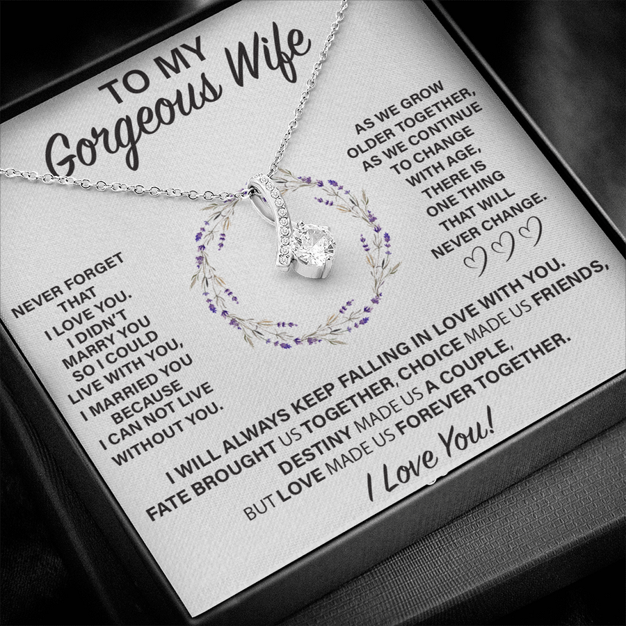 (WF006) Alluring Beauty Necklace // Gift For Wife