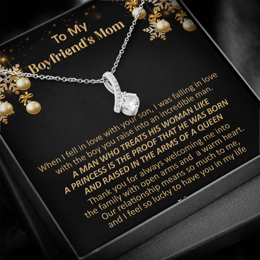 Gift For Boyfriend's Mom Christmas - Welcome Me - Alluring Necklace