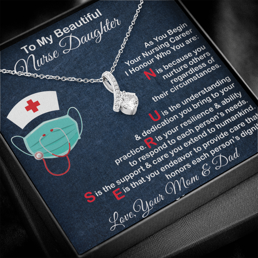 For Nurse Daughter Necklace