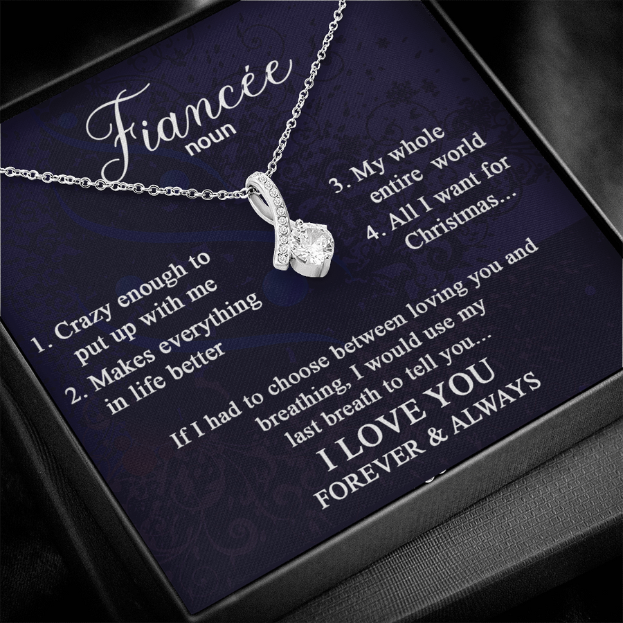 I Love you Forever & Always Necklace