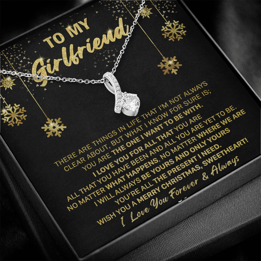 Gift For Girlfriend Christmas - Only Yours - Alluring Necklace