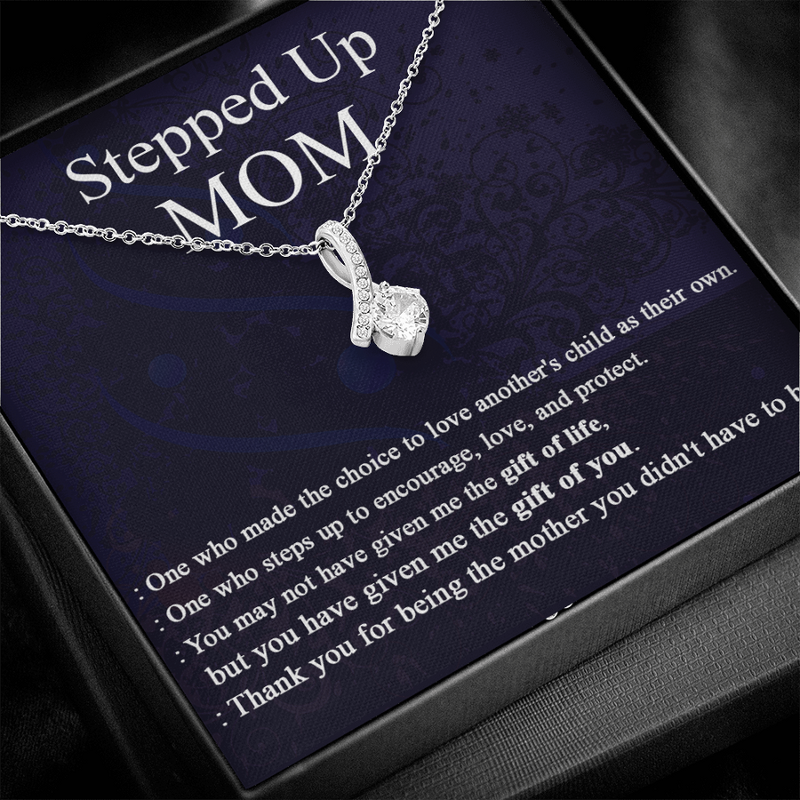 Stepped Up Mom Necklace