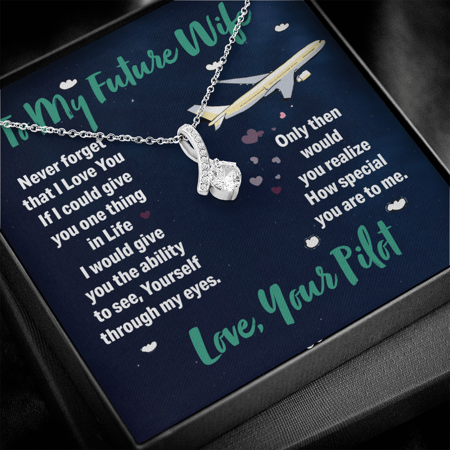 Pilot's Future Wife - Alluring Beauty Necklace