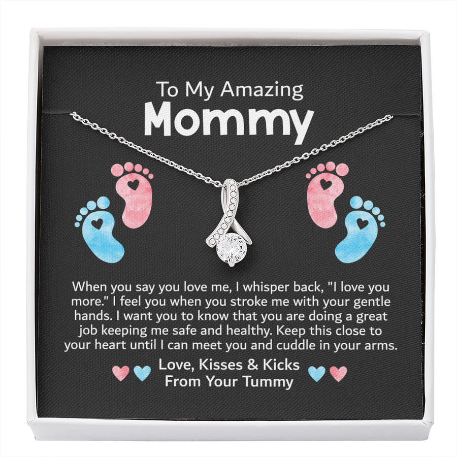 To My Amazing Mommy Necklace