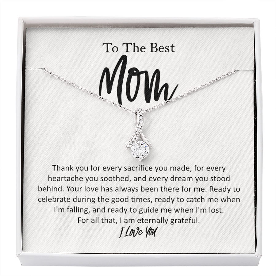 To The Best Mom Necklace