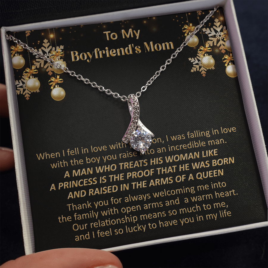 Gift For Boyfriend's Mom Christmas - Welcome Me - Alluring Necklace