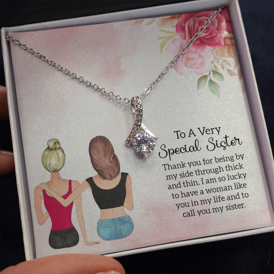 To A Very Special Sister Necklace