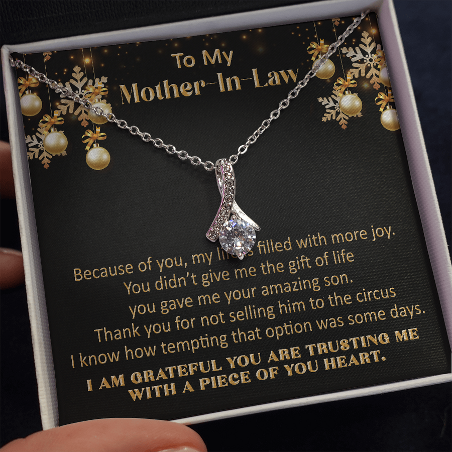 Gift For Mother-in-law Christmas - More Joy - Alluring Necklace