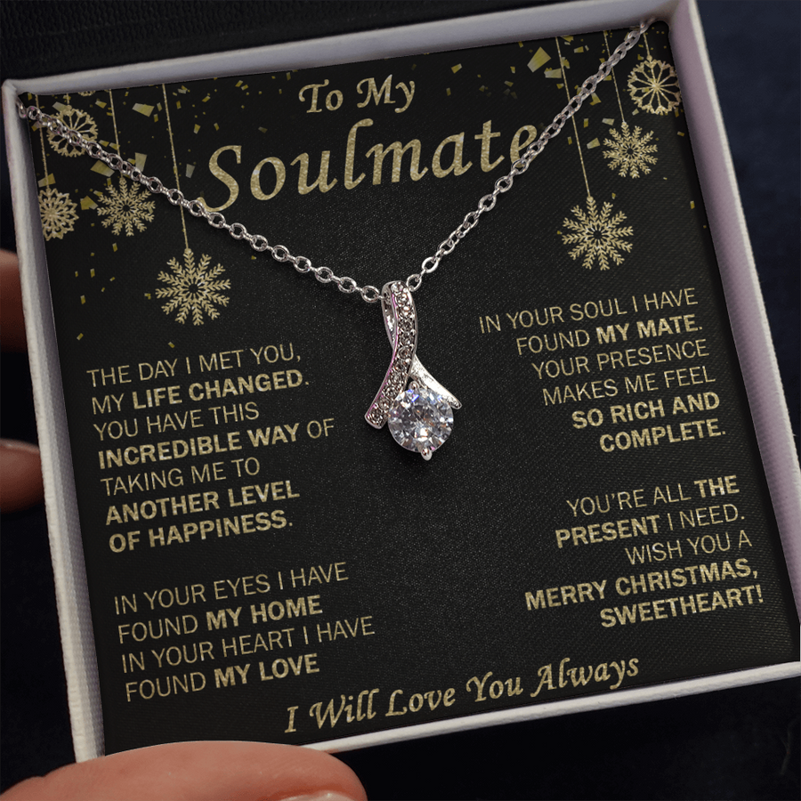 Gift For Your Soulmate Christmas - Meet You - Alluring Necklace