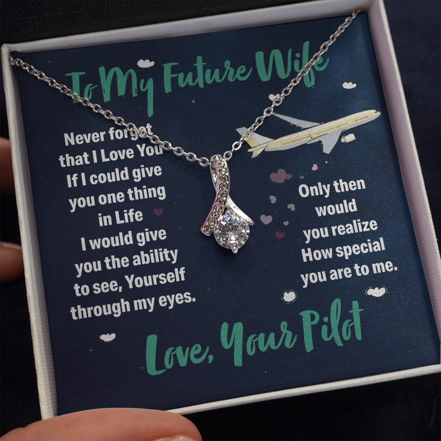 Pilot's Future Wife - Alluring Beauty Necklace