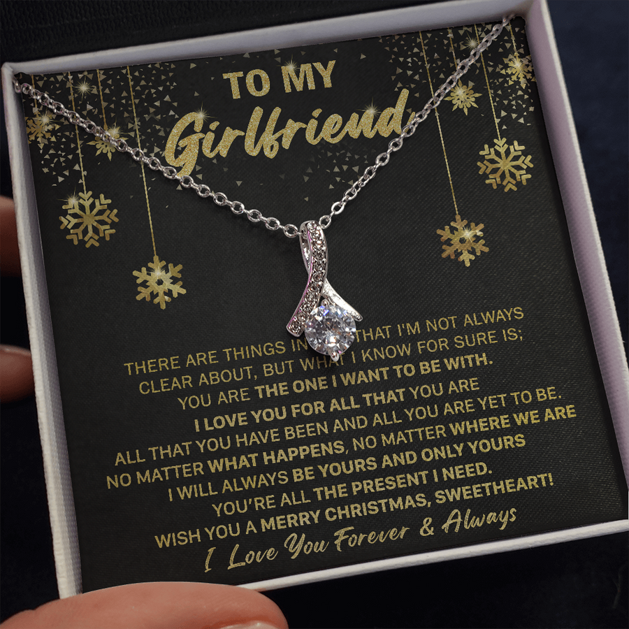 Gift For Girlfriend Christmas - Only Yours - Alluring Necklace
