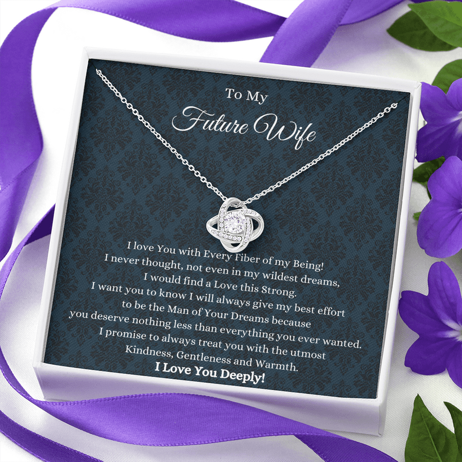 To My Future Wife - Love Knot Necklace