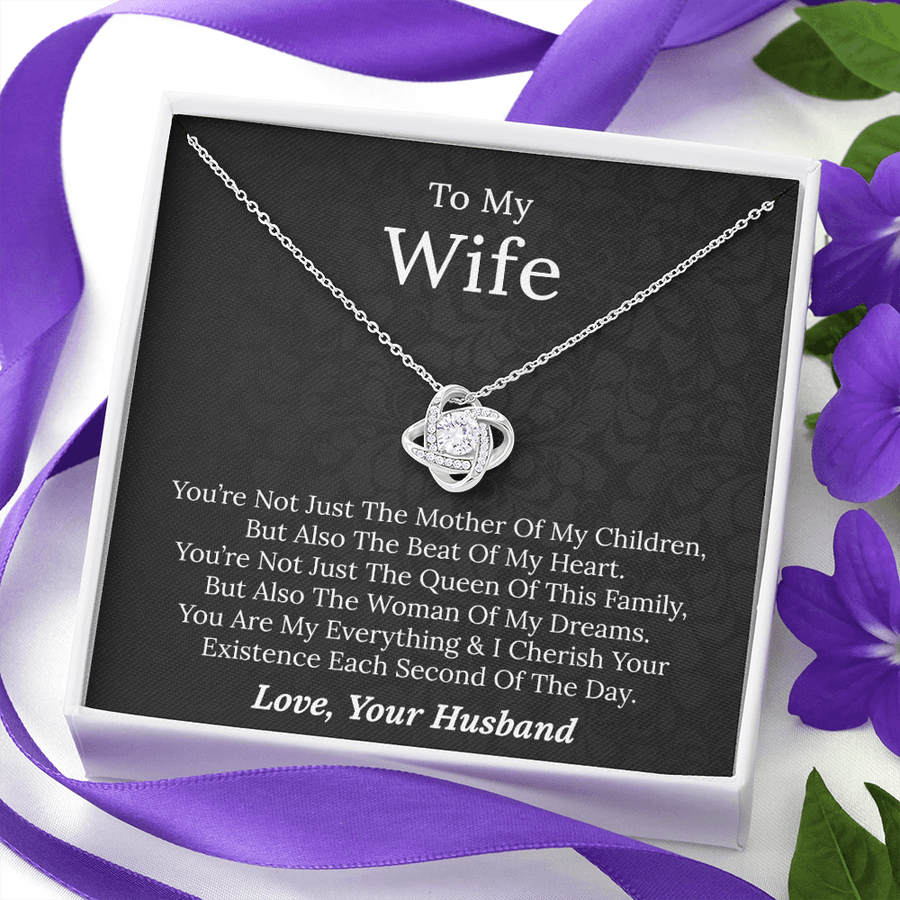 To My Wife - You Are My Everything, Gift For Wife From Husband, Romantic Jewelry To Her Necklace