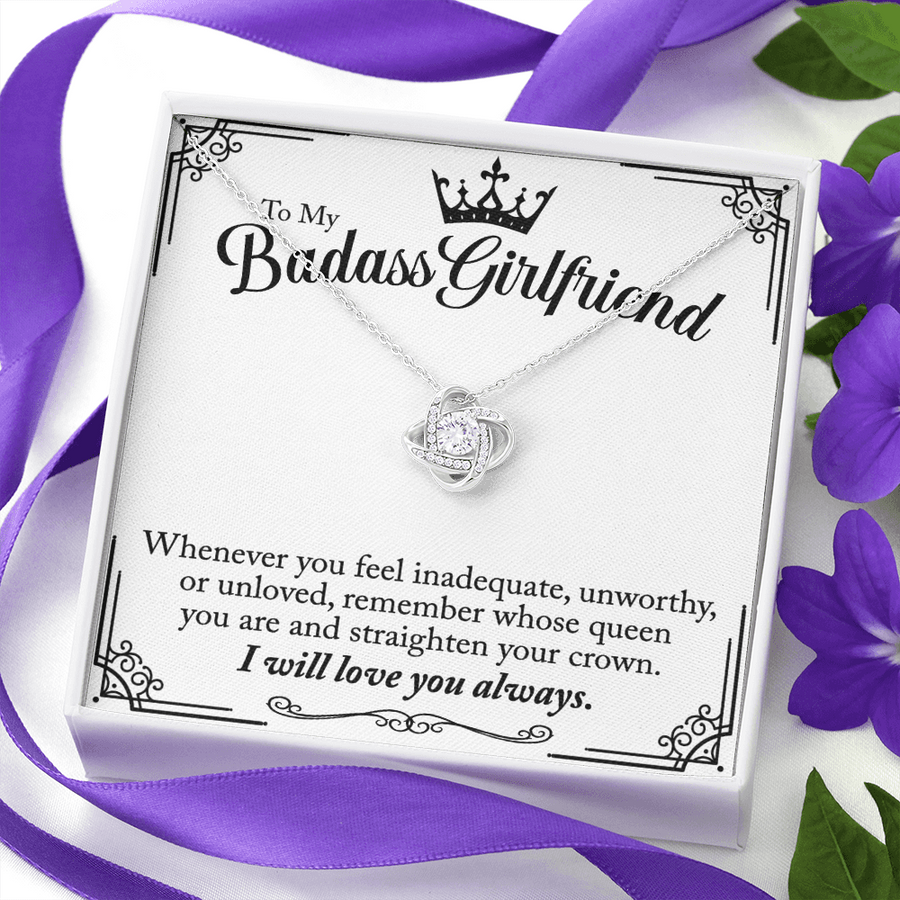 (Almost Gone) To My Badass Girlfriend - Remember Whose Queen You Are - Necklace