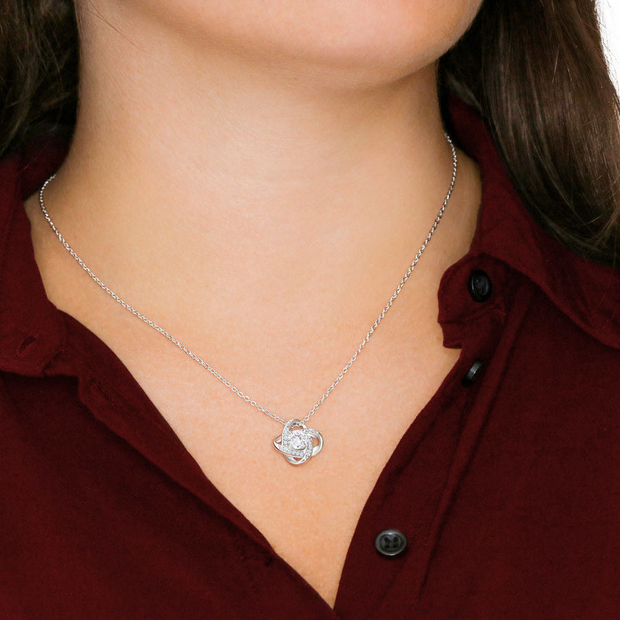 To My Wife ?? - Love Knot Necklace