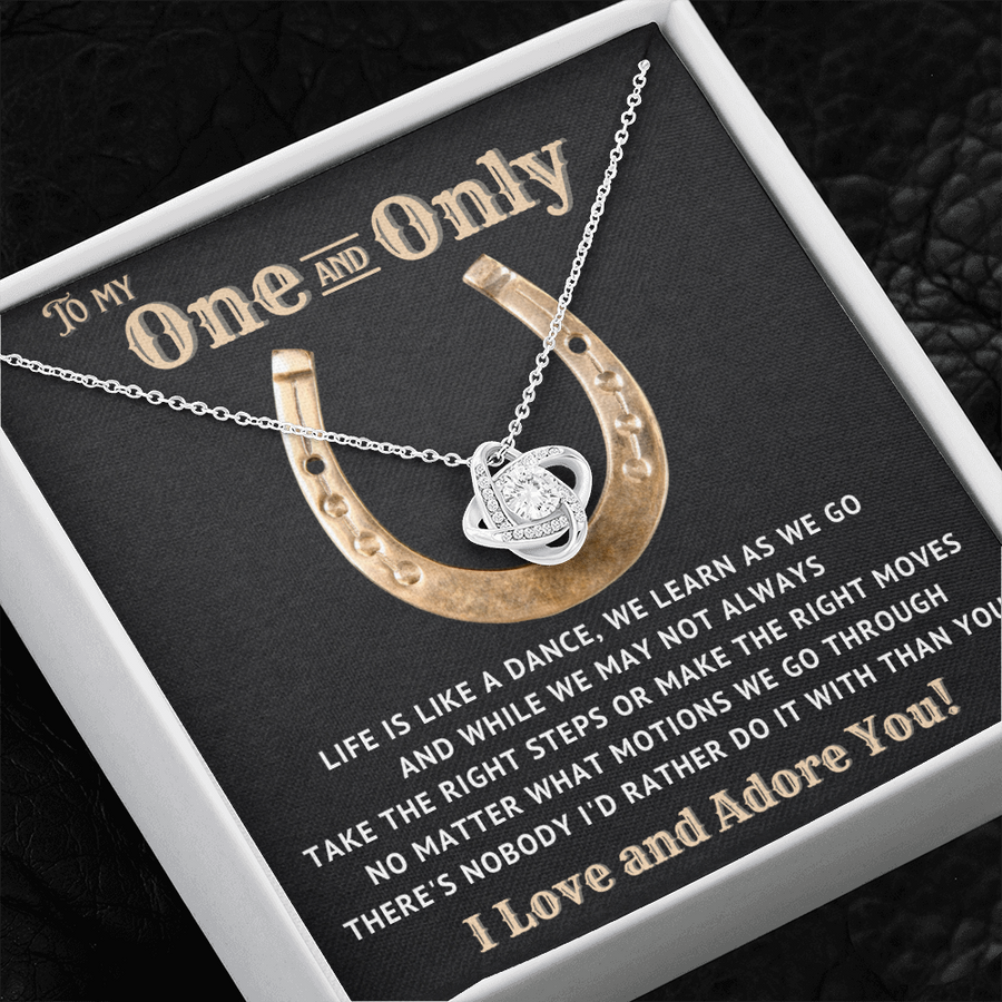 There's Nobody I'd Rather Do It With Than You - Necklace Gift Box