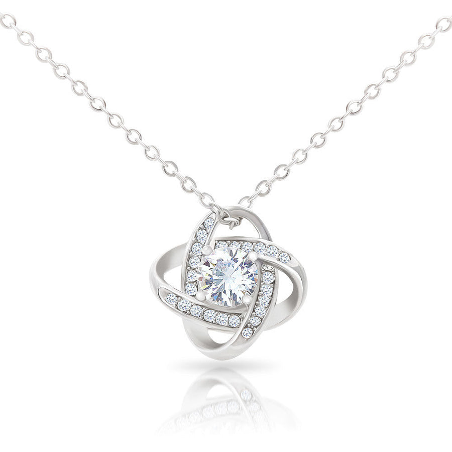 To my Wife - The Most Beautiful Chapter - Gift Message Card Necklace