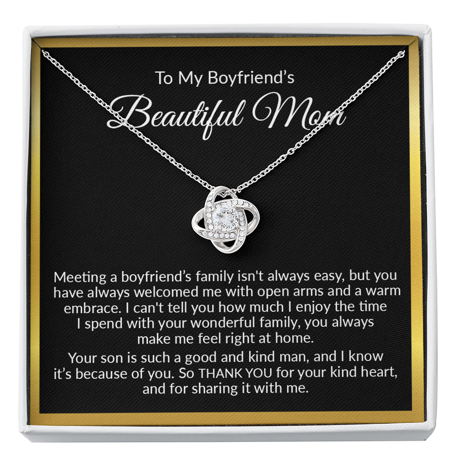 Boyfriend's Mom Christmas Gift Necklace