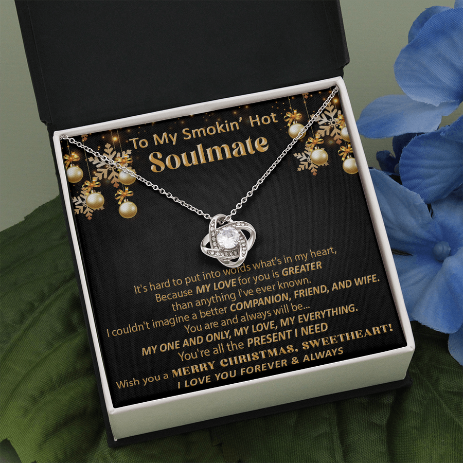 Gift For Wife Christmas - Companion - Love Knot Necklace
