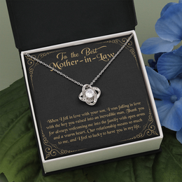 To the Best Mother-in-law Necklace - Mother in Law Necklace Gift, to My Mother-in-law, Mother-in-law Gift, Mother-in-law Necklace, Thoughtful Message Card, Future Mother-in-law