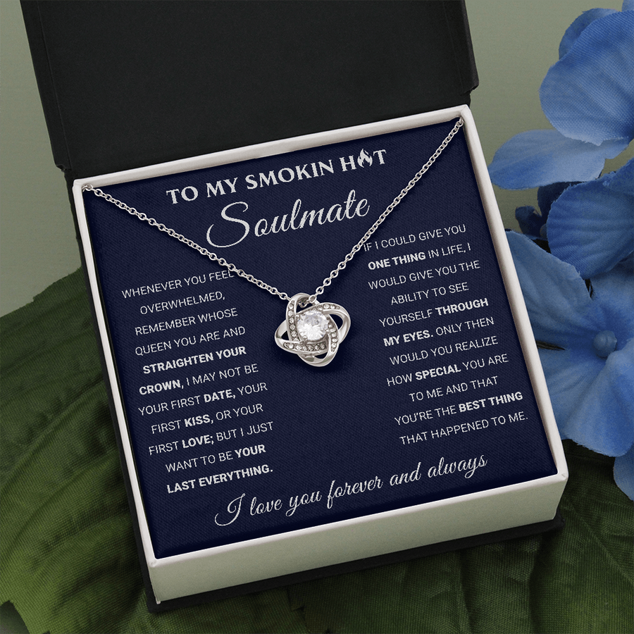 To My Smokin Hot Soulmate Necklace