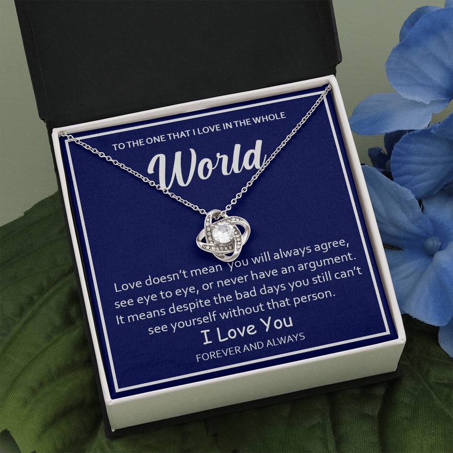 Love In The Whole World Necklace