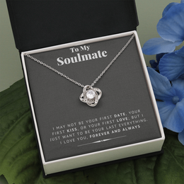 To My Soulmate Forever Love Necklace, Soulmate Necklace Gift For Her, To My Soulmate Necklace, Gift For Her, Soulmate Gift, Soulmate Jewelry