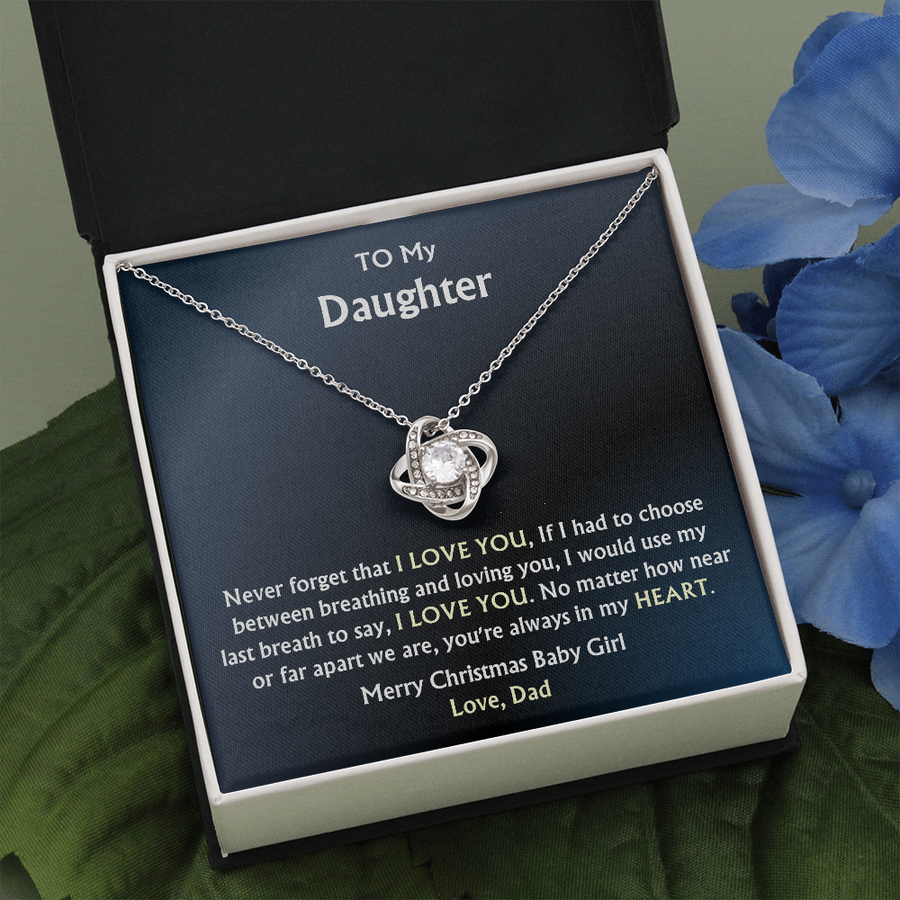 Love Knot | Memorable Gift Your daughter Will Treasure Forever! Necklace