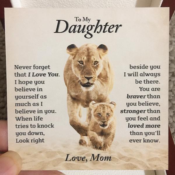 Perfect Gift for Daughter Necklace
