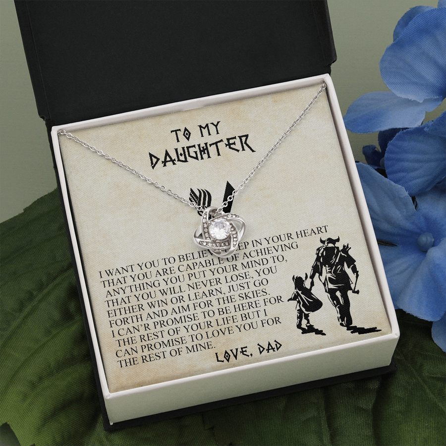To My Daughter | I want you to believe deep in your heart... Necklace