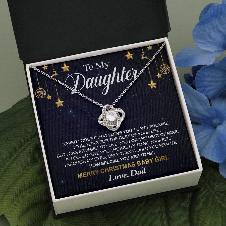 To My Daughter - Love Dad Necklace