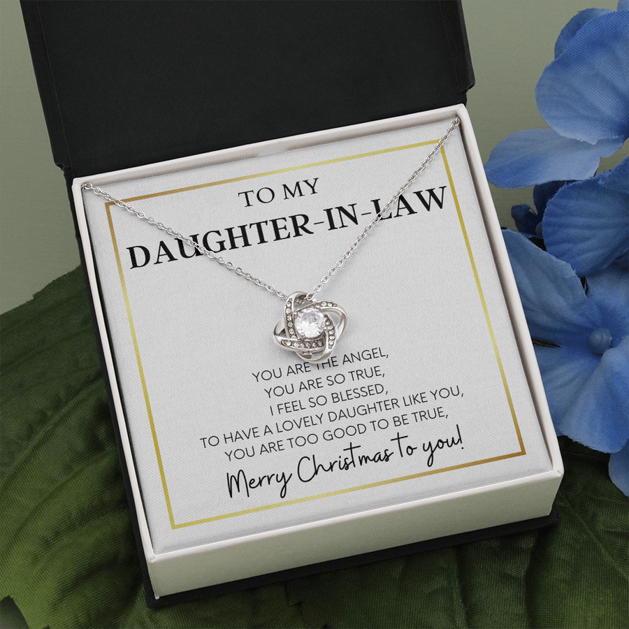 To My Daughter-In-Law You Are Too Good To Be True- Necklace.