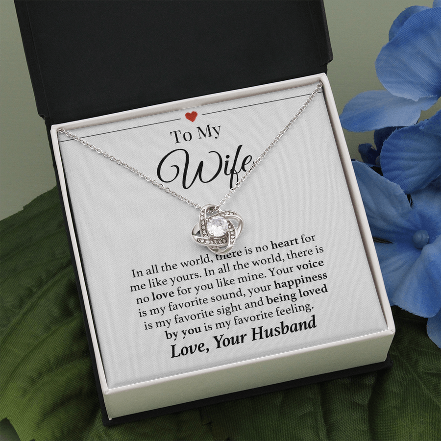 To My Wife Forever Love Necklace