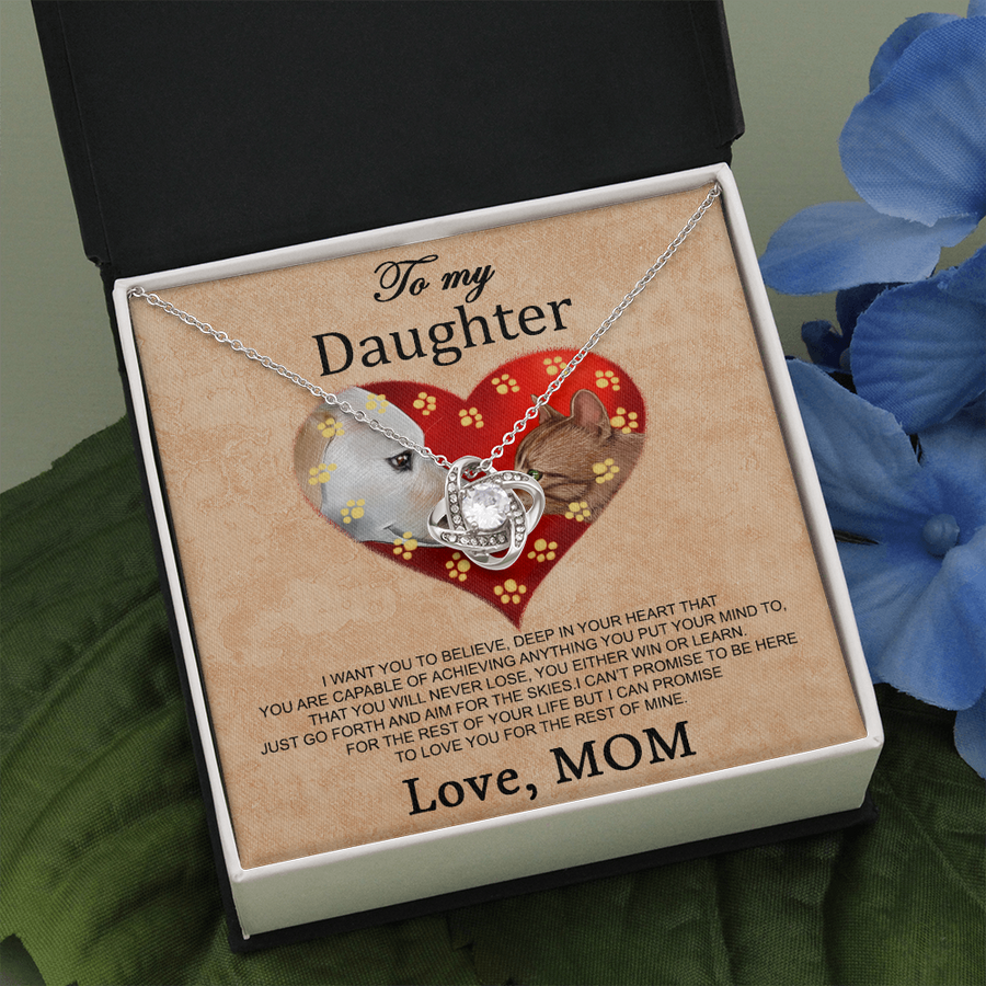 To My Daughter Necklace