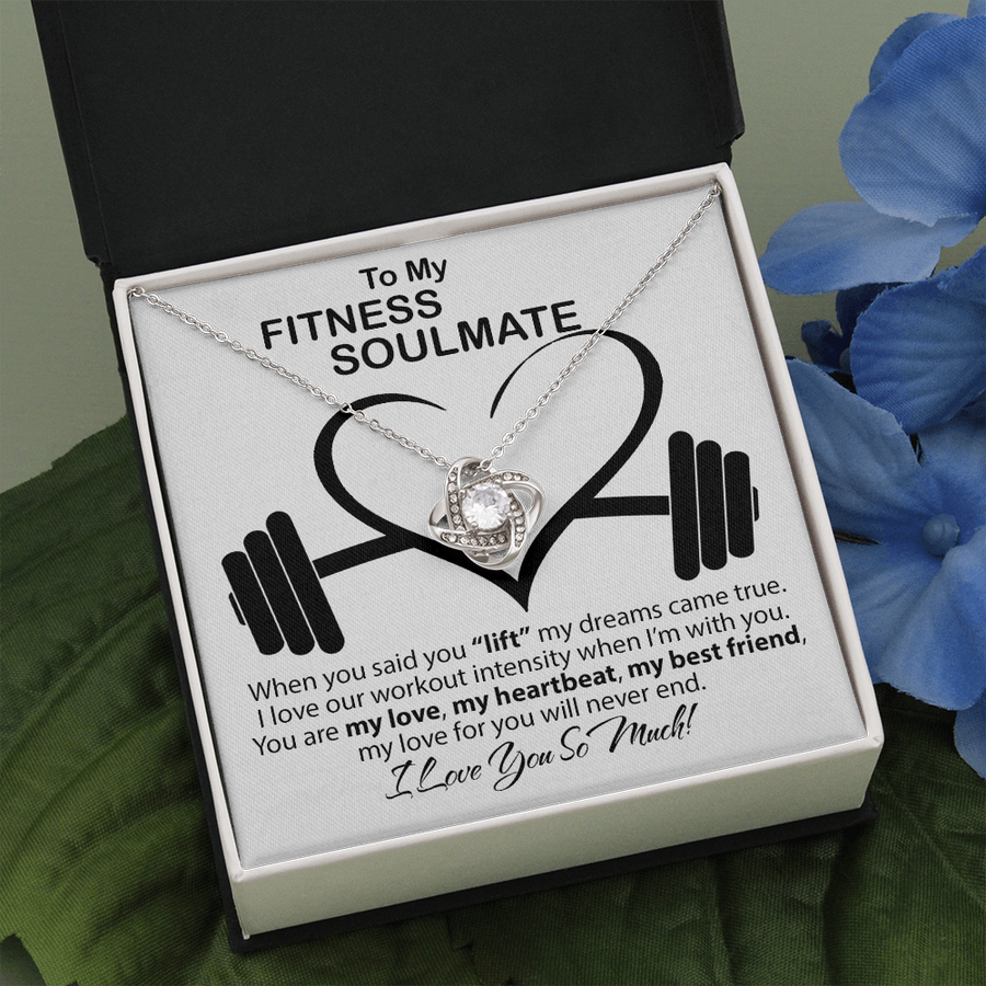 To My Fitness Soulmate Necklace