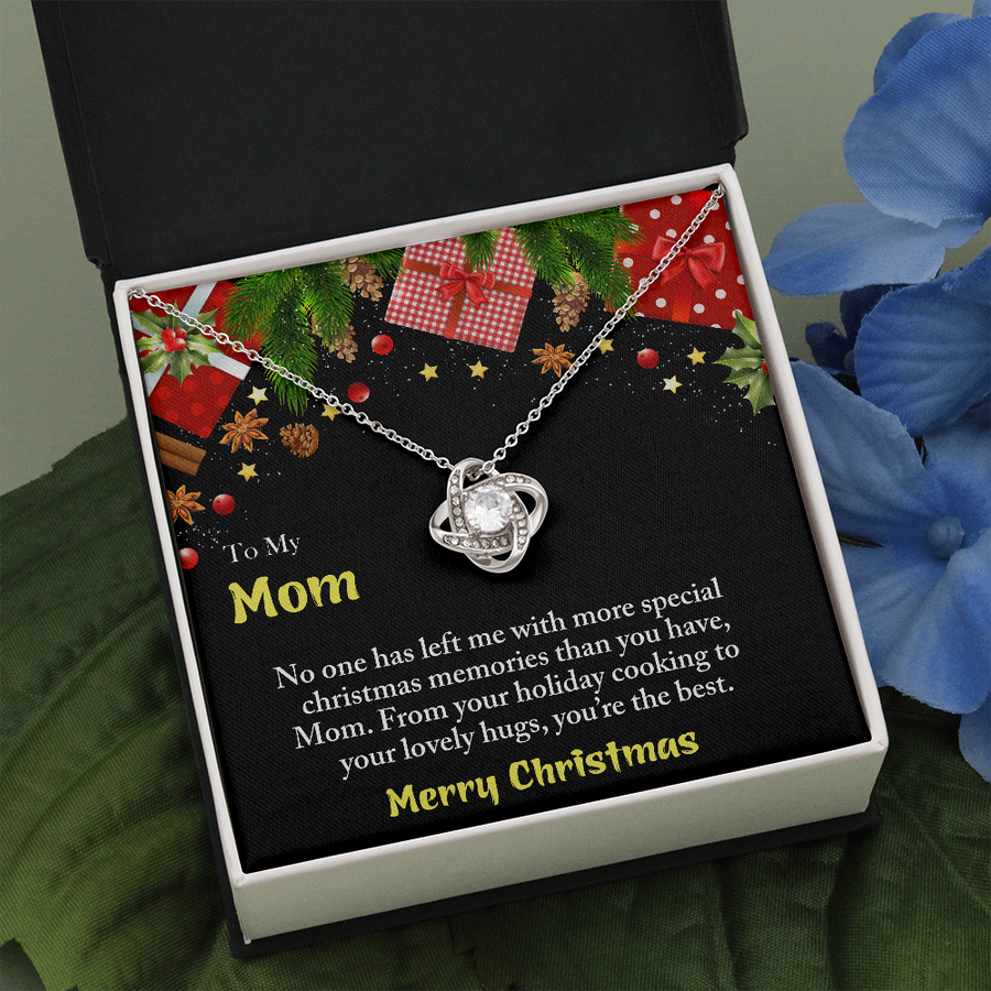 to my mom xmas Necklace