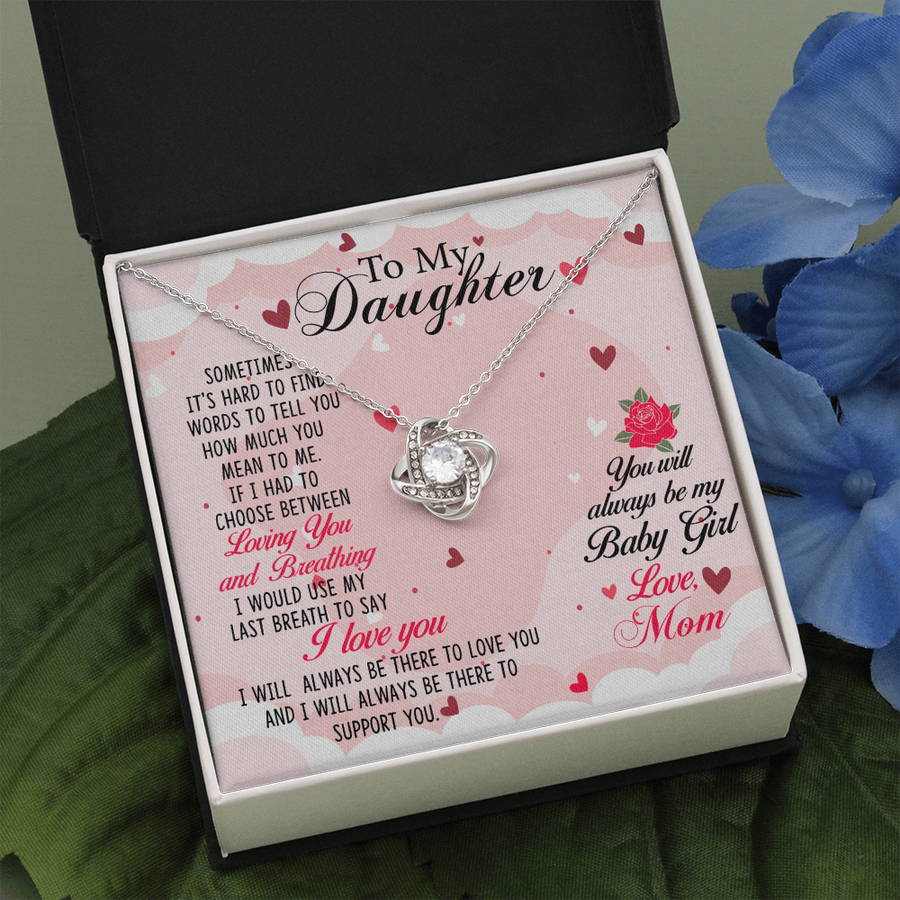 Gift For Daughter From Mom, Daughter Mother Necklace, Daughter Gift From Mom, To My Daughter, Daughters Birthday, Unique, Grown Up Daughter
