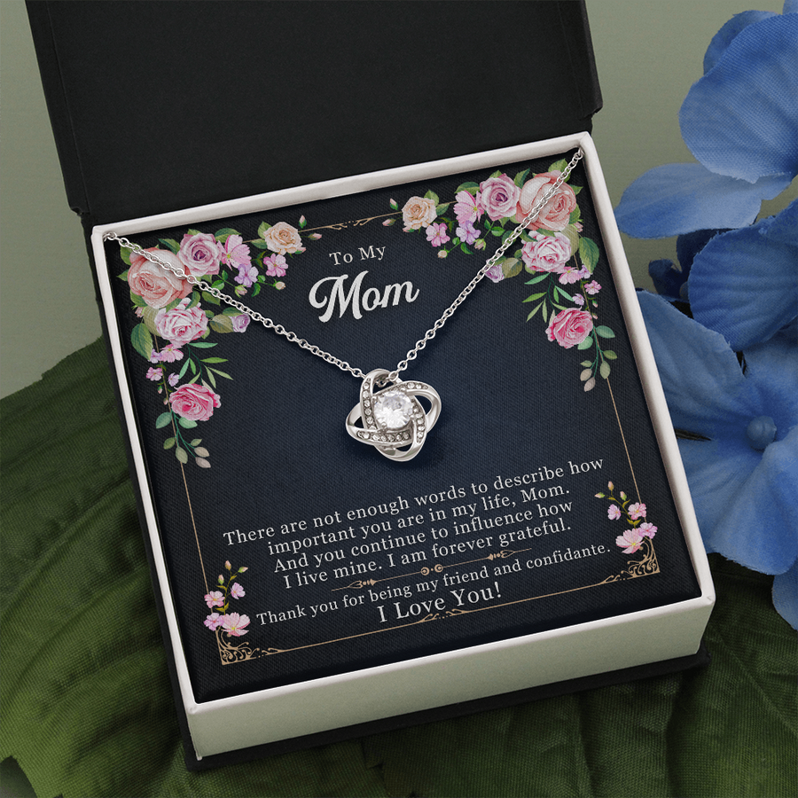 Cadeau personnalisé pour ma mère Collier Anniversaire Saint-Valentin Cadeau pour ma mère, Collier maman, Collier pour ma mère, Pour ma mère, Carte d'anniversaire maman