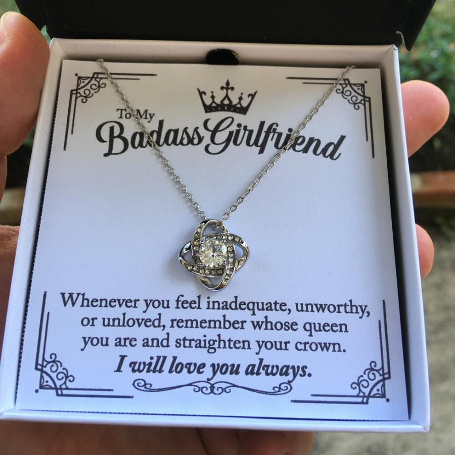 (Almost Gone) To My Badass Girlfriend - Remember Whose Queen You Are - Necklace
