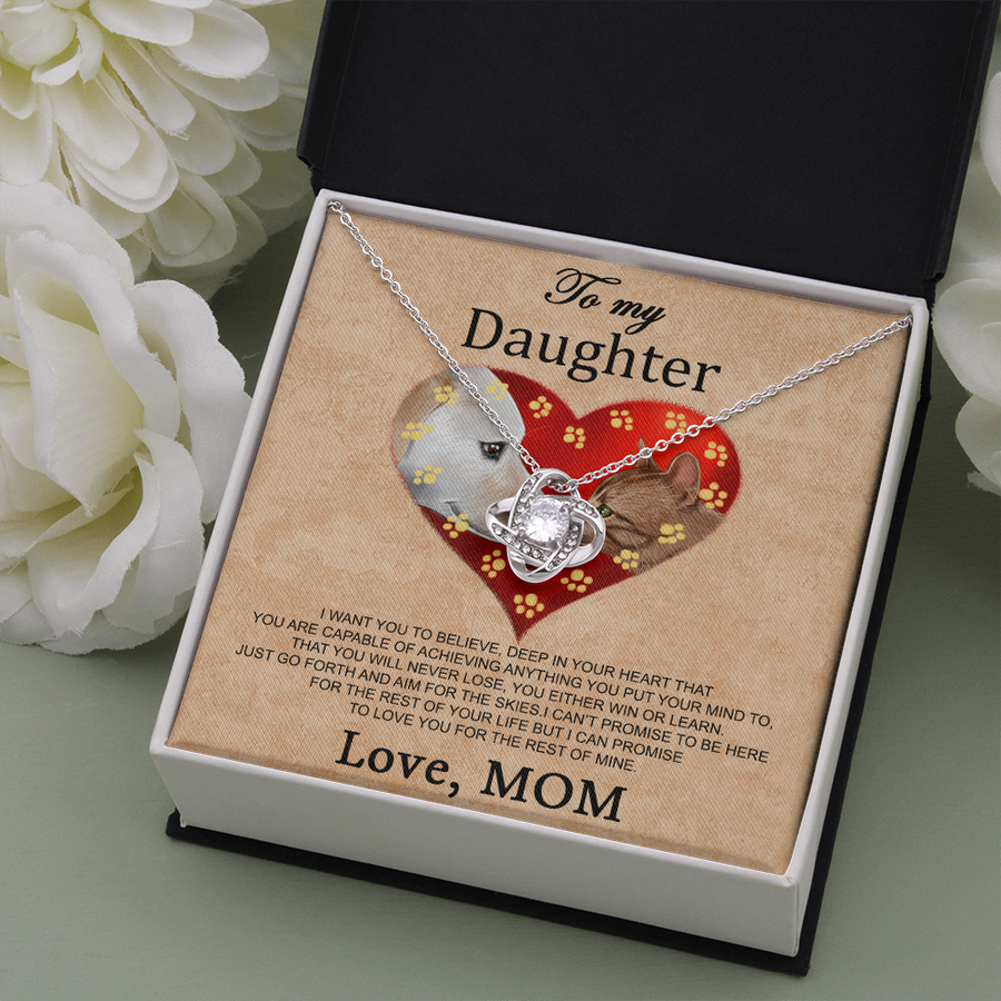 To My Daughter Necklace
