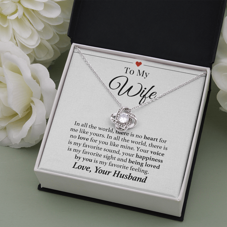 To My Wife Forever Love Necklace