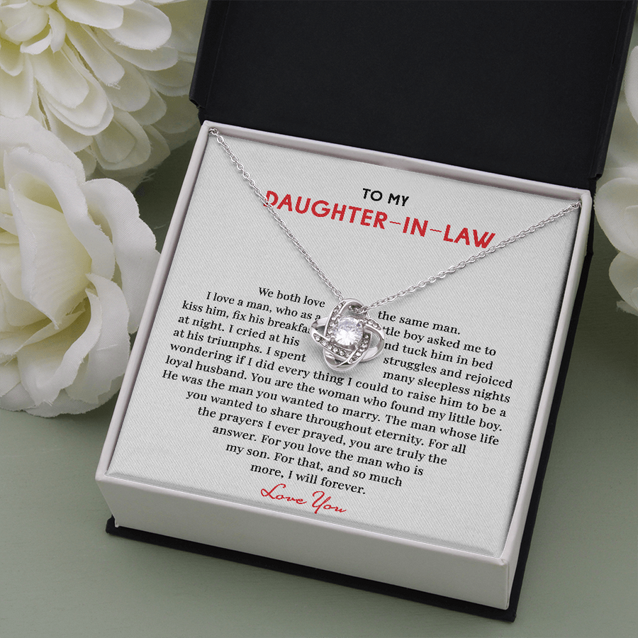 To My Daughter-in-law, Gift for Daughter-in-law, Daughter-in-law Necklace, to My Future Daughter-in-law, Wedding Gift