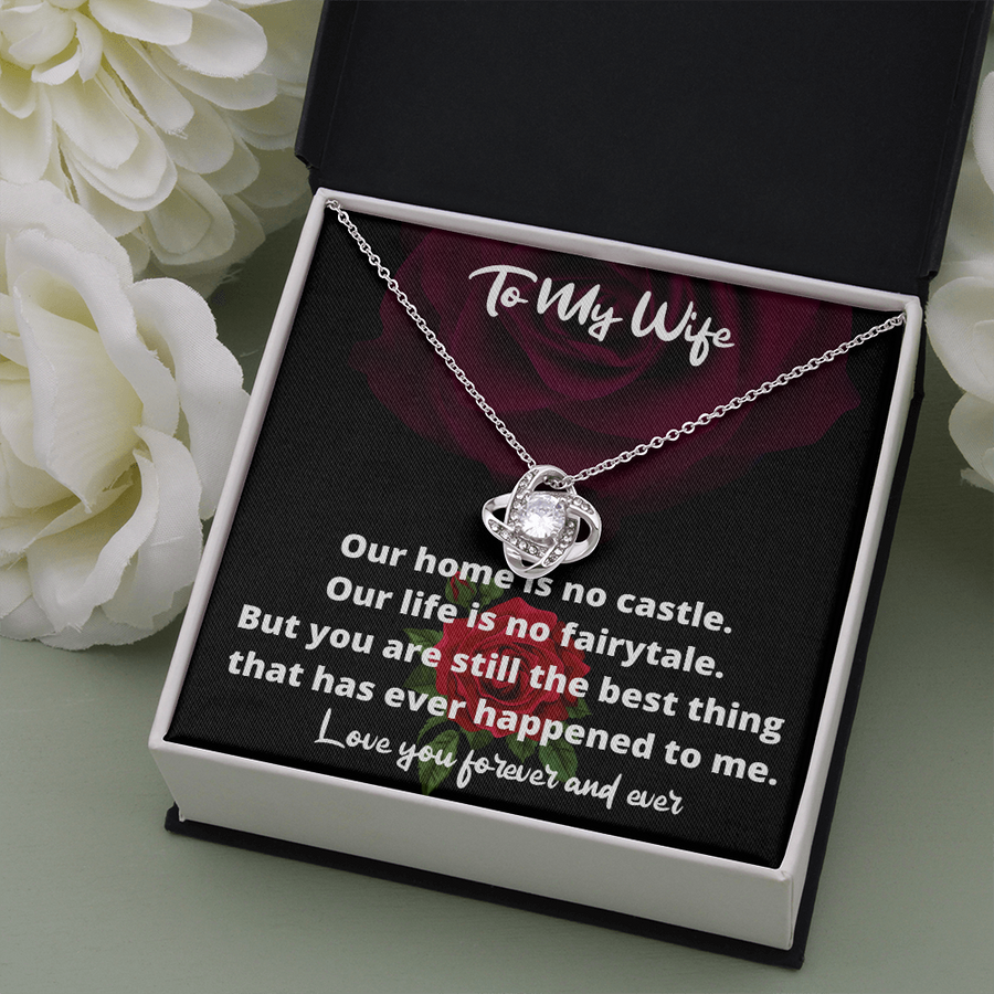 Best Thing Ever Happened To Me Love Knot Necklace