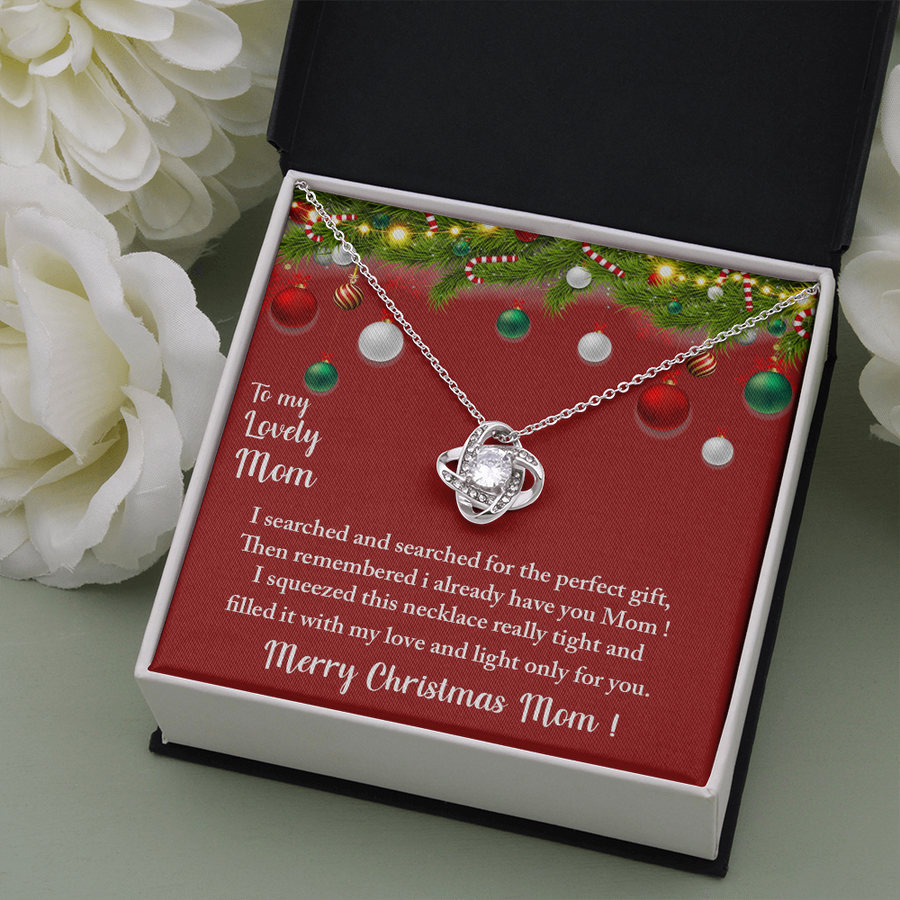 mom Merry Christmas Necklace