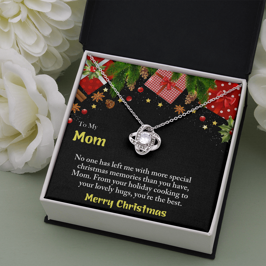 to my mom xmas Necklace